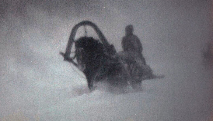 "В метель" (автор — пионер русской фотографии Николай Андреев). Фото: wikimedia.org