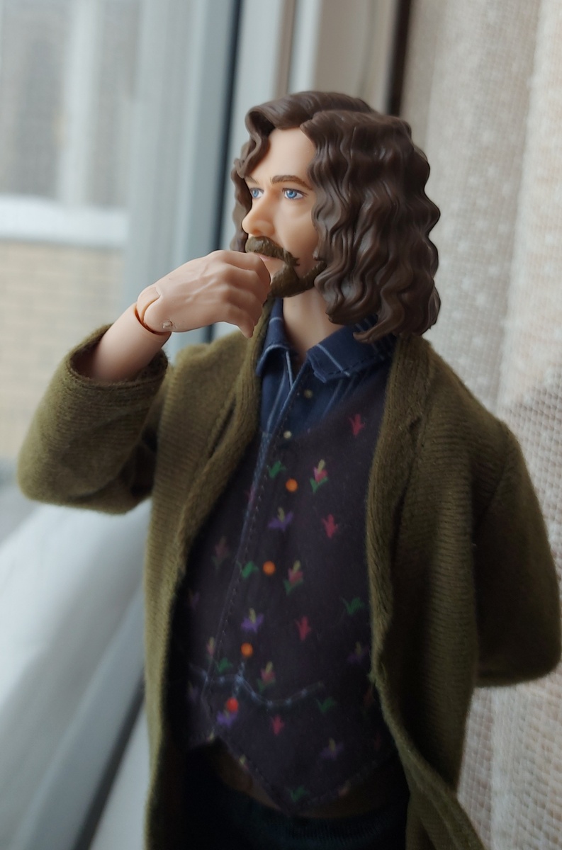 Сириус в недоумении и ожидании. Фото автора канала.