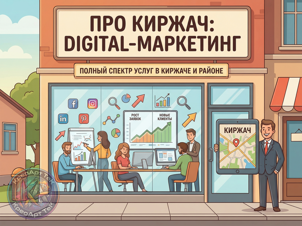 PRO KIRZHACH — Комплексное продвижение бизнеса