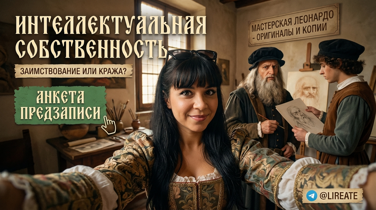    Различия между легальным заимствованием и нарушением прав интеллектуальной собственности Лирейт