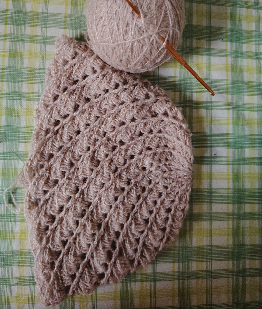 На этом фото видно качество нитки, из которой вязала. Крючок № 2,5. Фото автора 