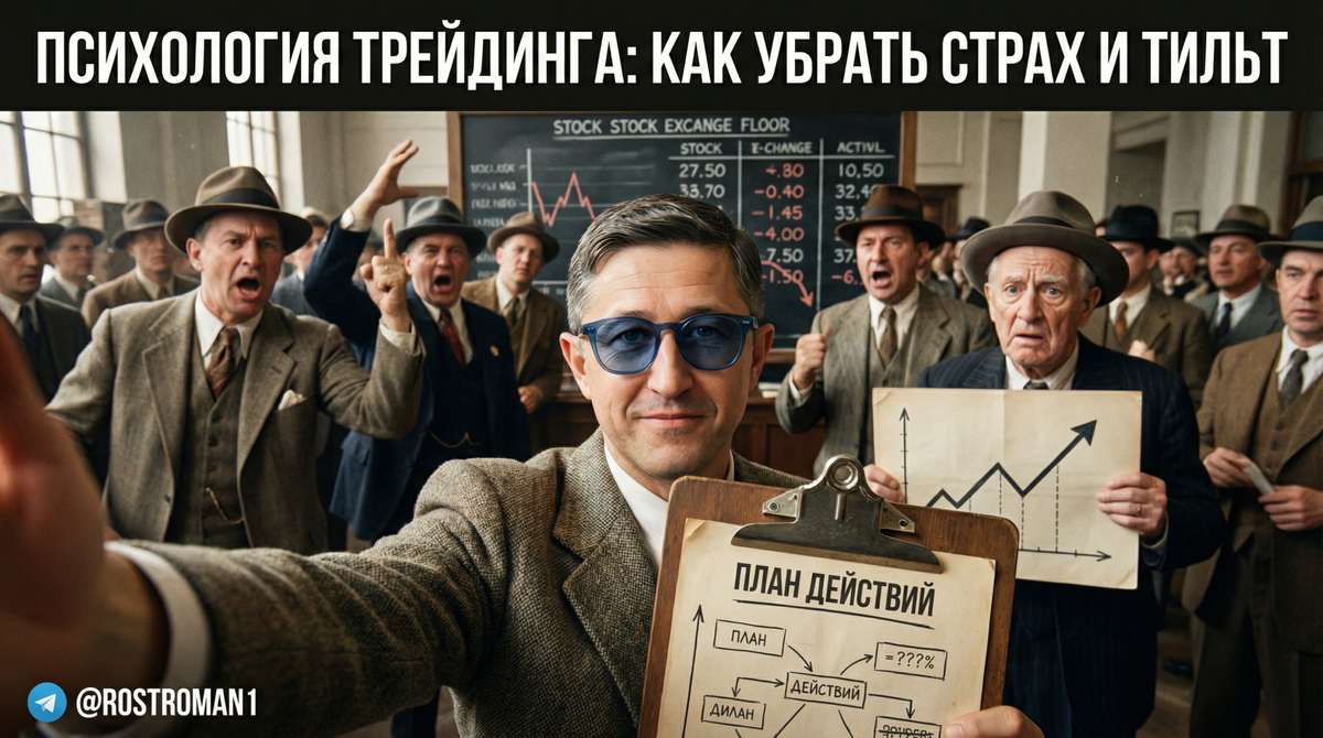    Тренинги помогают трейдерам преодолеть страх и тильт. РоСТ | Роман о Системном Трейдинге