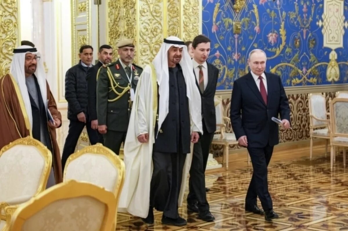    Прибывшая в Москву для переговоров делегация ОАЭ была готова к морозам