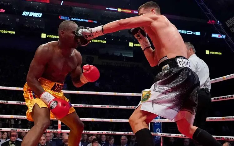    Адонис Стивенсон и Александр Гвоздик / Источник фото: Getty Images