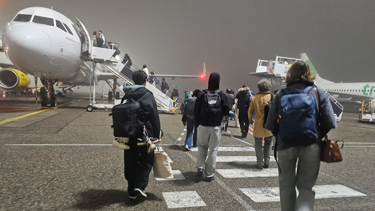 Посадка в самолёт