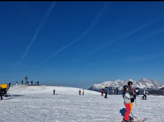 С утра пораньше, уже на горе! 