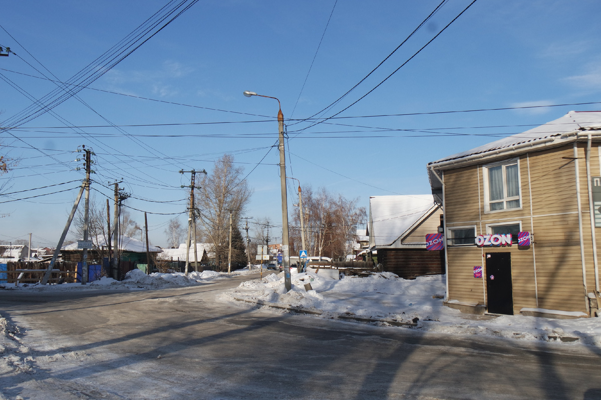 собственно сворот на эту самую Мельничную улицу