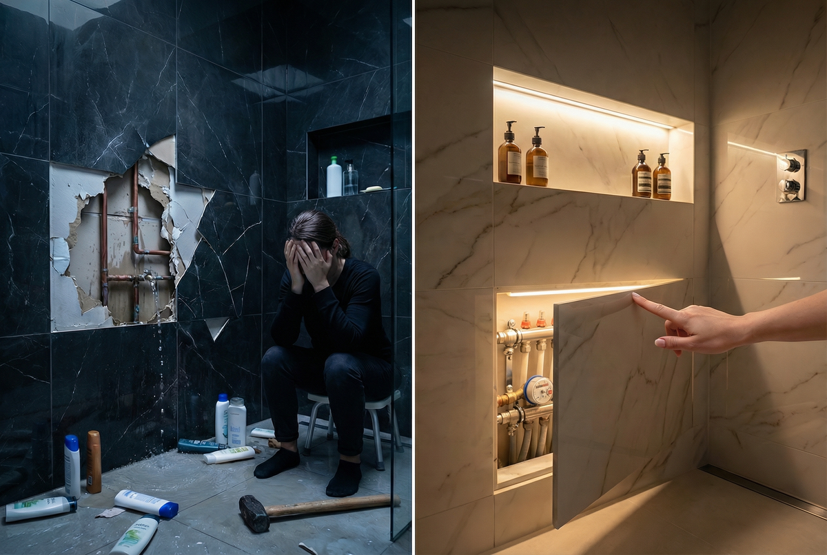 «Плитку ломать?!» 😱 4 ошибки в ванной, из-за которых ваш ремонт за 500к пойдет под снос