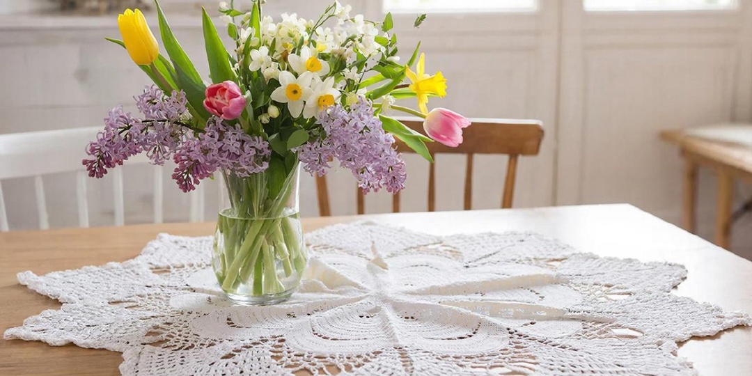 ЗАБУДЬТЕ О ПРАКТИЧНОСТИ! ВЯЖЕМ КРАСОТУ ПРОСТО ТАК. 25 СХЕМ. ВЕСЕННИЕ САЛФЕТКИ ДЛЯ ВАС.