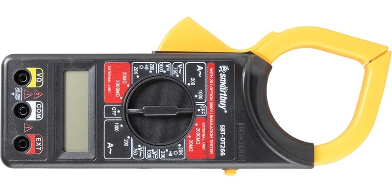 Токоизмерительные клещи с мультиметром