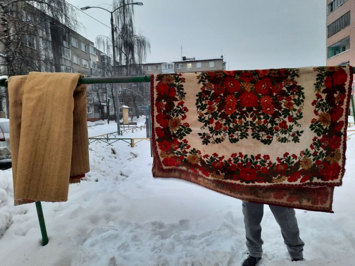 Чистим наши ковры, январь 2026 год