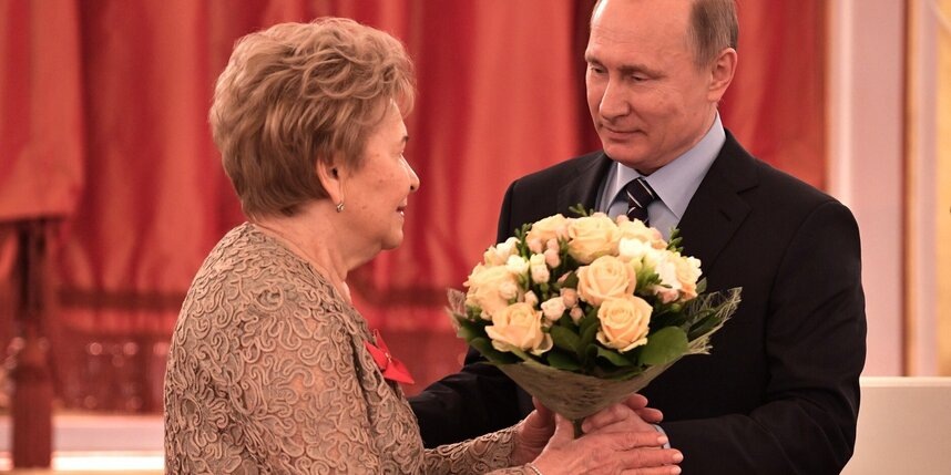    Наина Ельцина и Владимир Путин (2017 год)kremlin.ru