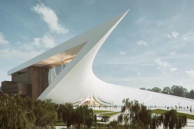 Проект здания филиала Большого театра в Калининграде. Фото gk-gorka.ru