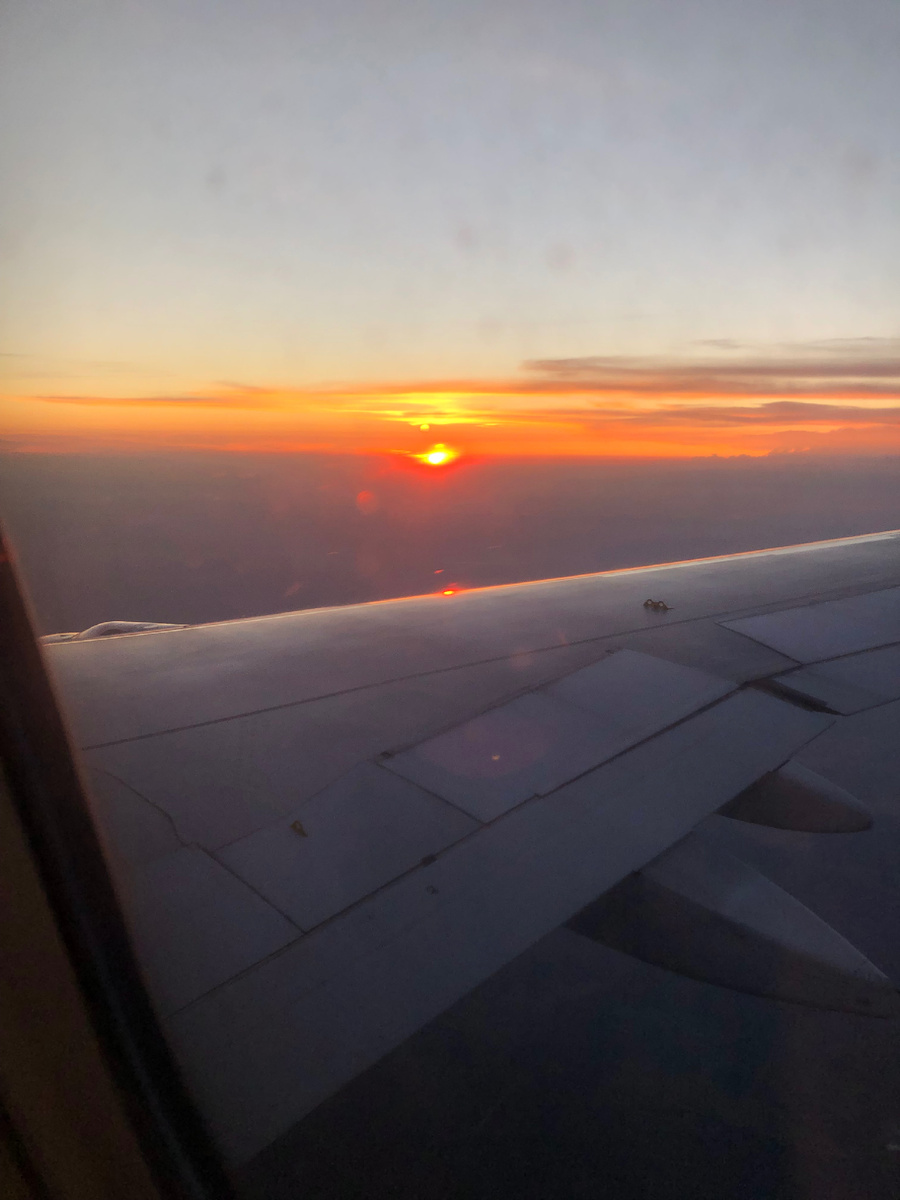 Закат над Новосибирском