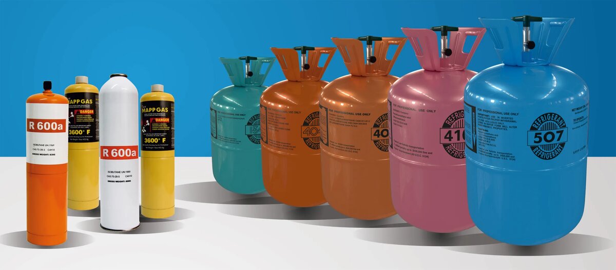 Фреоны + МАПП газ