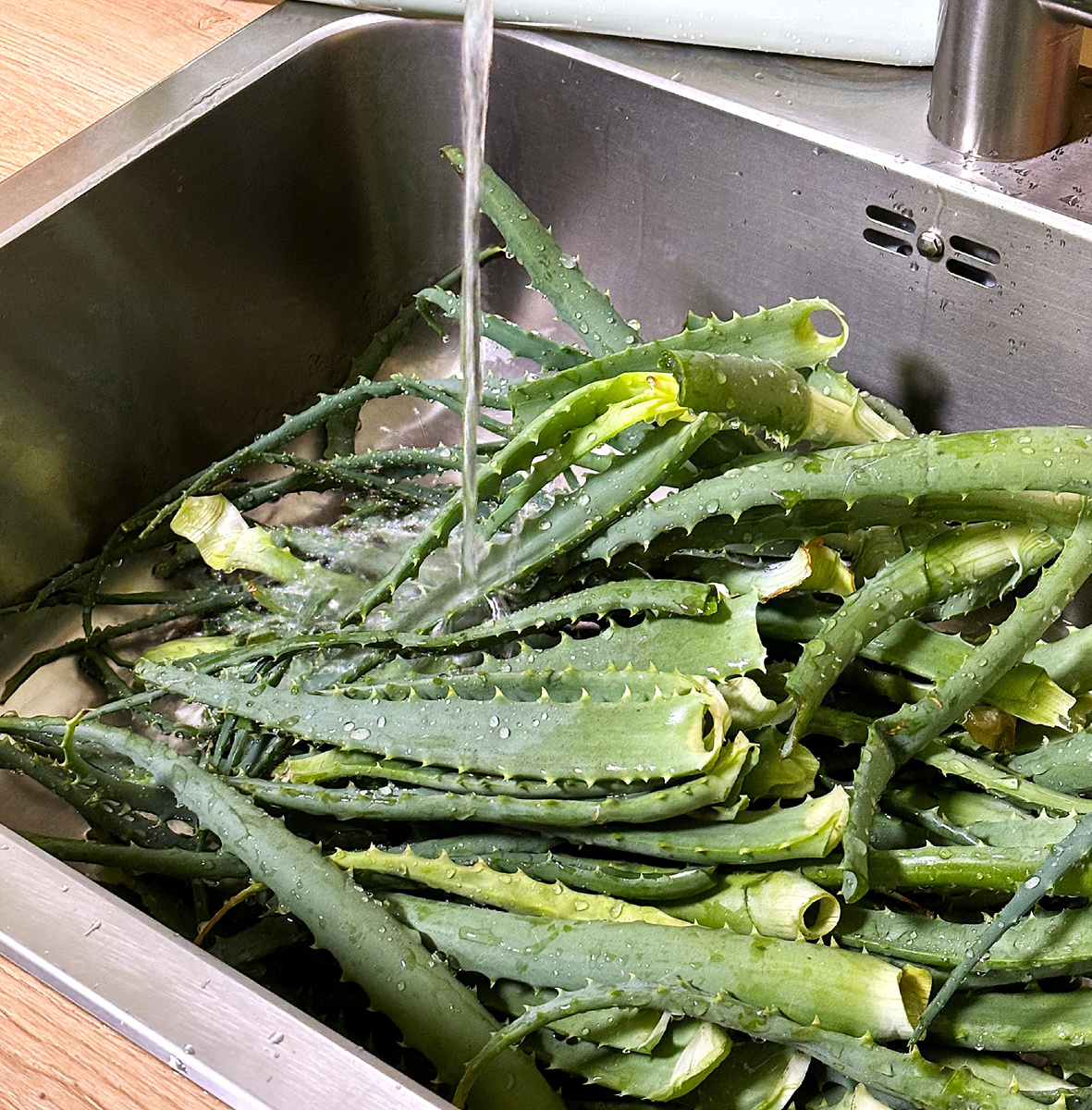 «Aloe Fresh» - активный сок свежих листьев Алоэ древовидного (фото из личного архива)