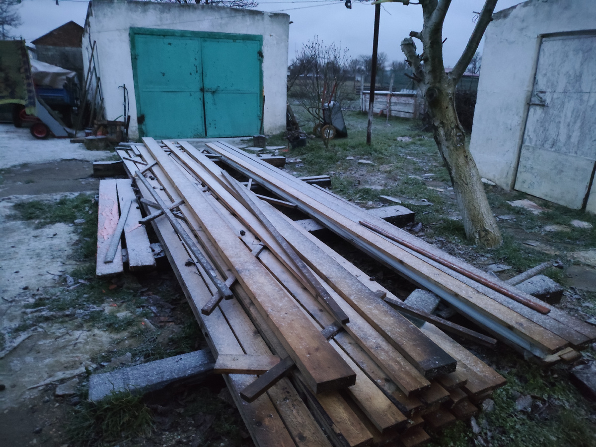 Снежное утро 1 февраля.