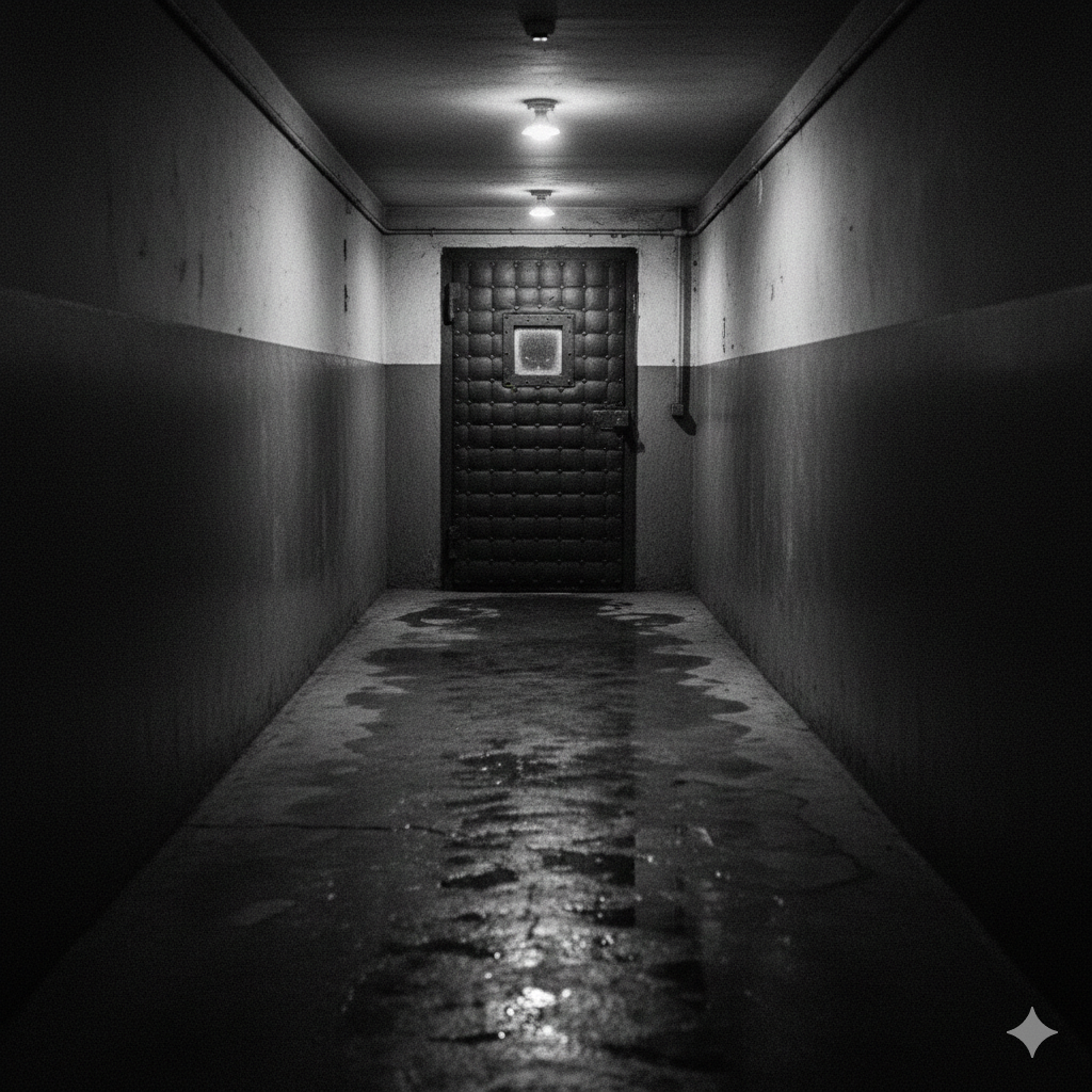 Место, где время останавливалось: коридор, ведущий в комнату исполнения приговоров.