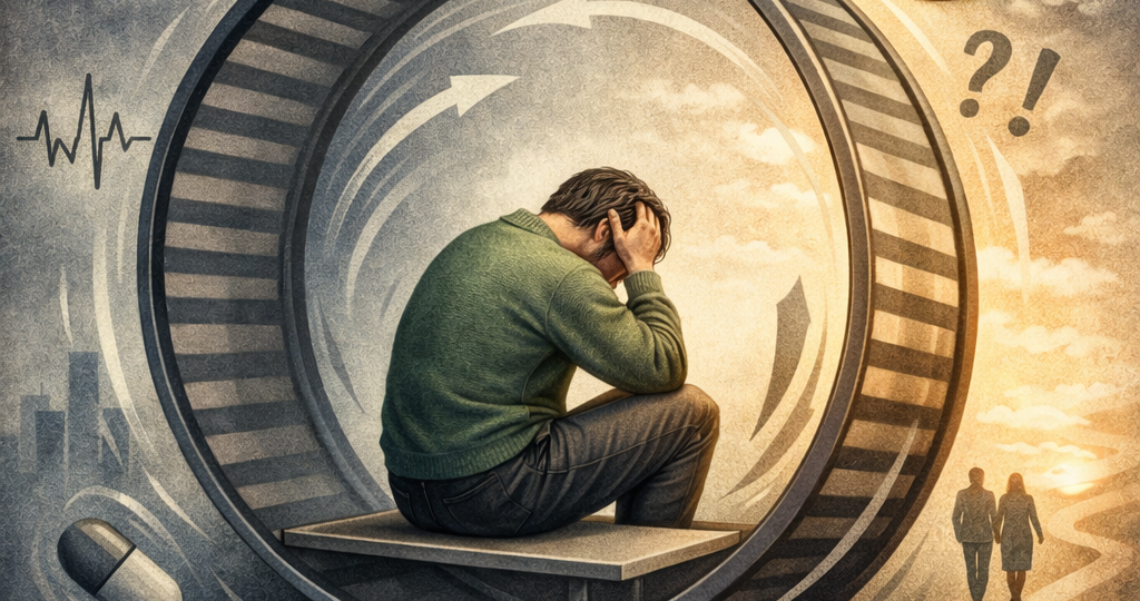 Невроз как хроническое вращение на месте.