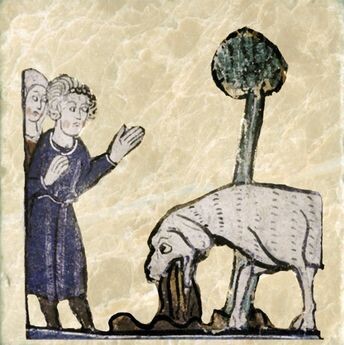 Средневековый собачник горестно всплескивает руками, глядя на своего блюющего мастифа. "Что? Где? Когда?" - в смысле, что ты сожрал, где нашел и когда успел, гад?! Ничего не изменилось. Я над своей тибеточкой Бастой стою в такой же позе.