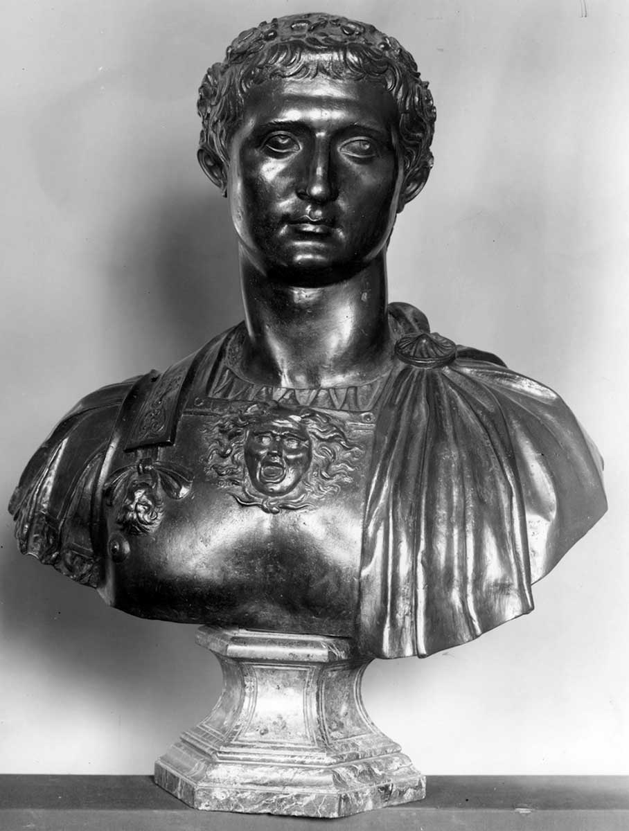 Бюст Калигулы, Италия, ок. XVI–XIX веков н.э. Источник: Художественный музей Уолтерса.