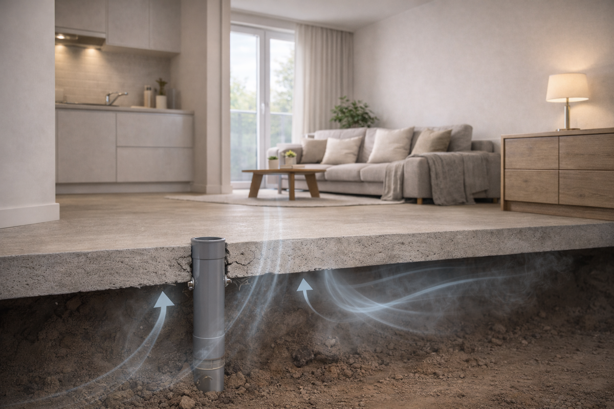 О радоне стоит подумать даже когда “всё нормально” — особенно на первых этажах, над подвалом и после утепления/замены окон, когда квартира становится слишком герметичной и воздухообмен падает.
