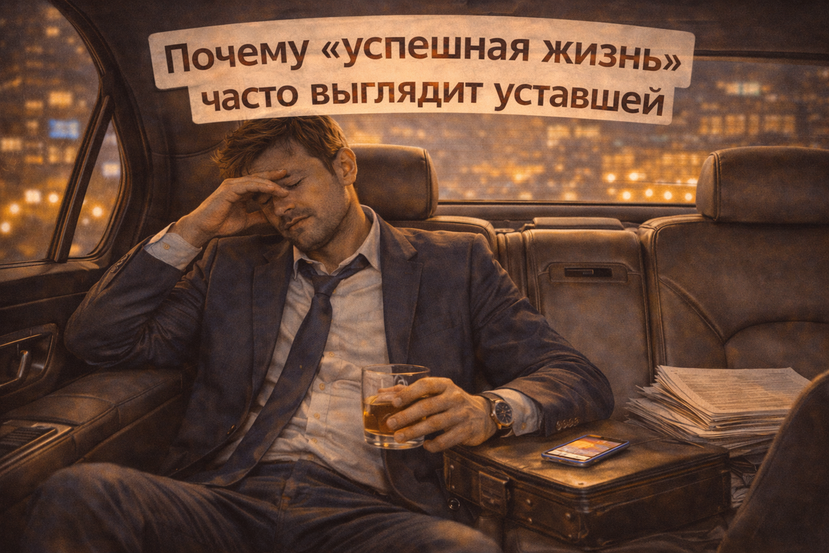 Почему «успешная жизнь» часто выглядит уставшей