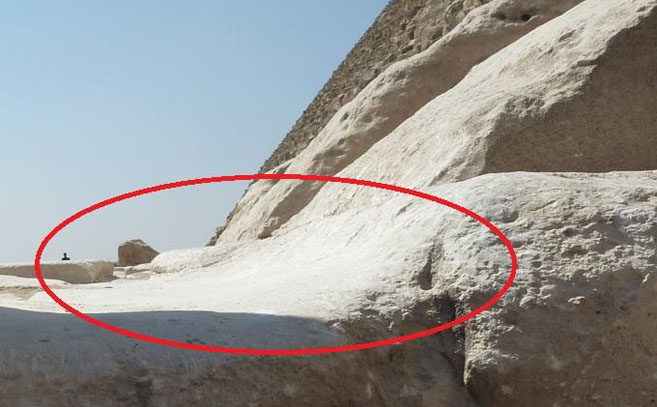 Равномерная эрозия на известняковой породе