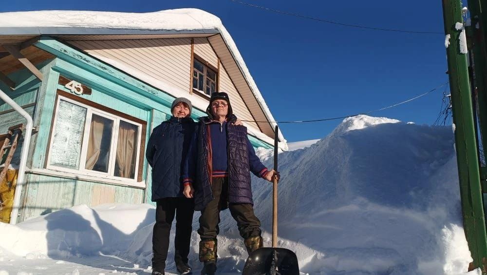 1 февраля. Сколько снега навалило. Фото автора