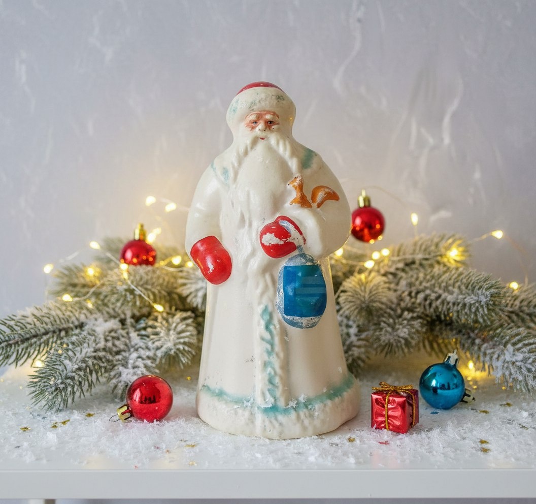 Дед мороз с дырочкой в левом боку ☺ 