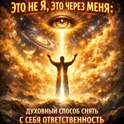    «Это не я, это через меня»: духовный способ снять с себя ответственность Михаил Титов