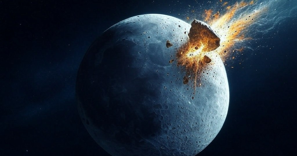 Возможное столкновение астероида 2024 YR4 с Луной в 2032 году — как могут выглядеть последствия?