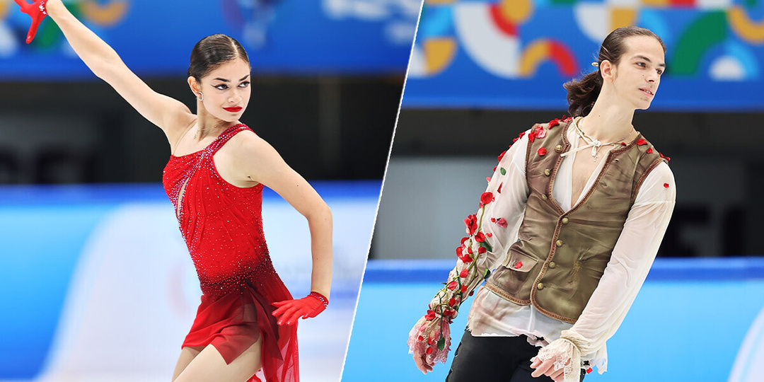 Петросян и Гуменник на Олимпиаде в Милане 2026года, желаем удачи и верим в успех.