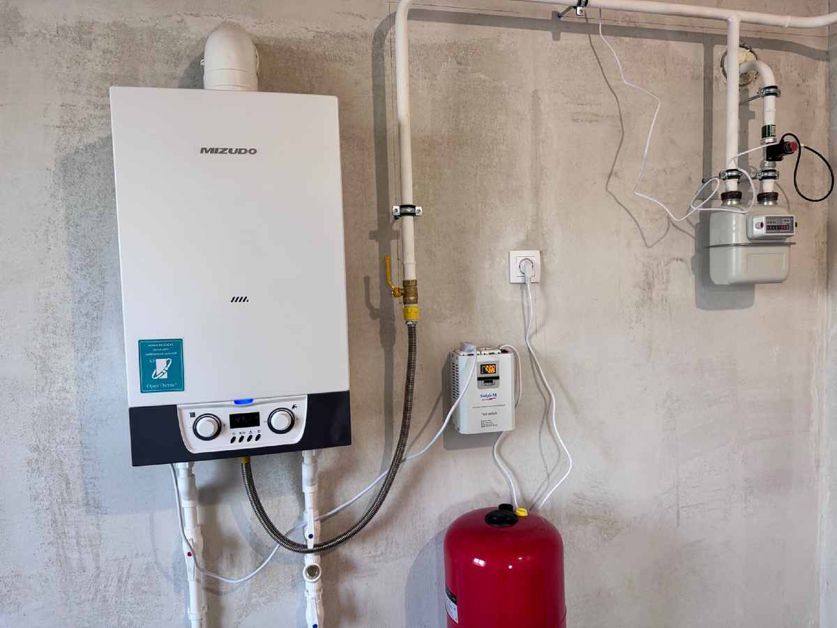 В котельной 