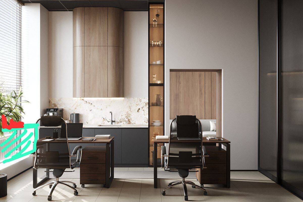 #ОФМЕ #ОФМЕКазань #дизайнофиса #Казань #Бенедиктыч #современныйинтерьер #офисныйдизайн #минимализм #workspace #interiordesign