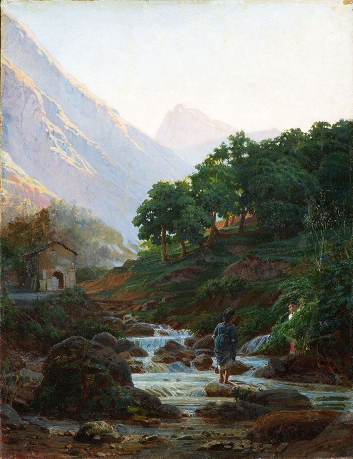 Н. Н. Ге «Каррара», 1868 год. Холст, масло. Размеры: 59,2 x 45 см. Инв. Ж-346. Таганрогский художественный музей. Фото картины взято из открытого источника.