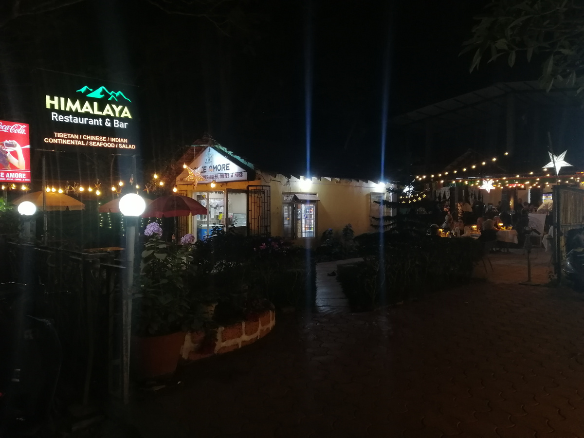Ресторан "Гималайя" в Кандолиме