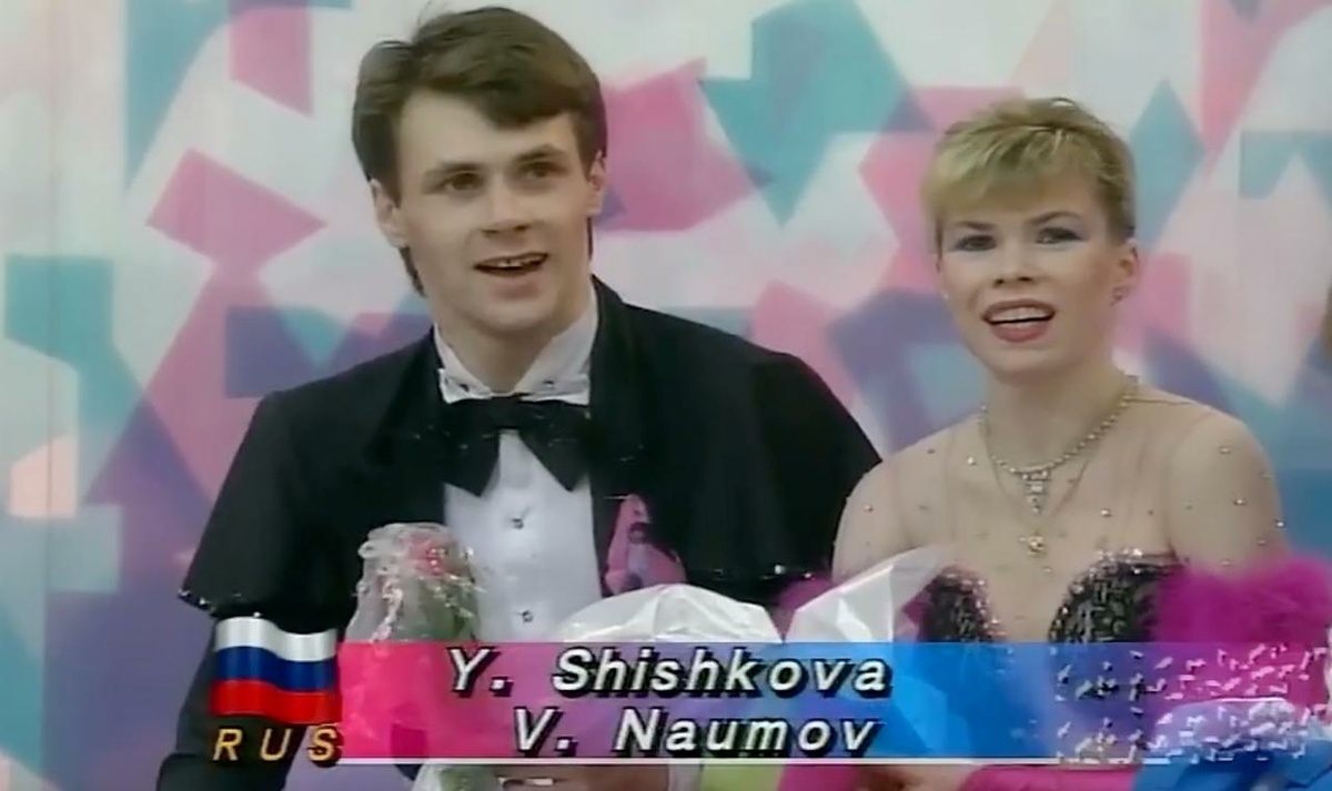 Фото: кадр прямой трансляции с Олимпиады-1994
