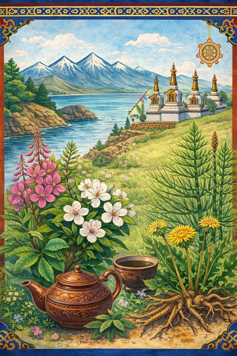 Лекарственные травы Бурятии