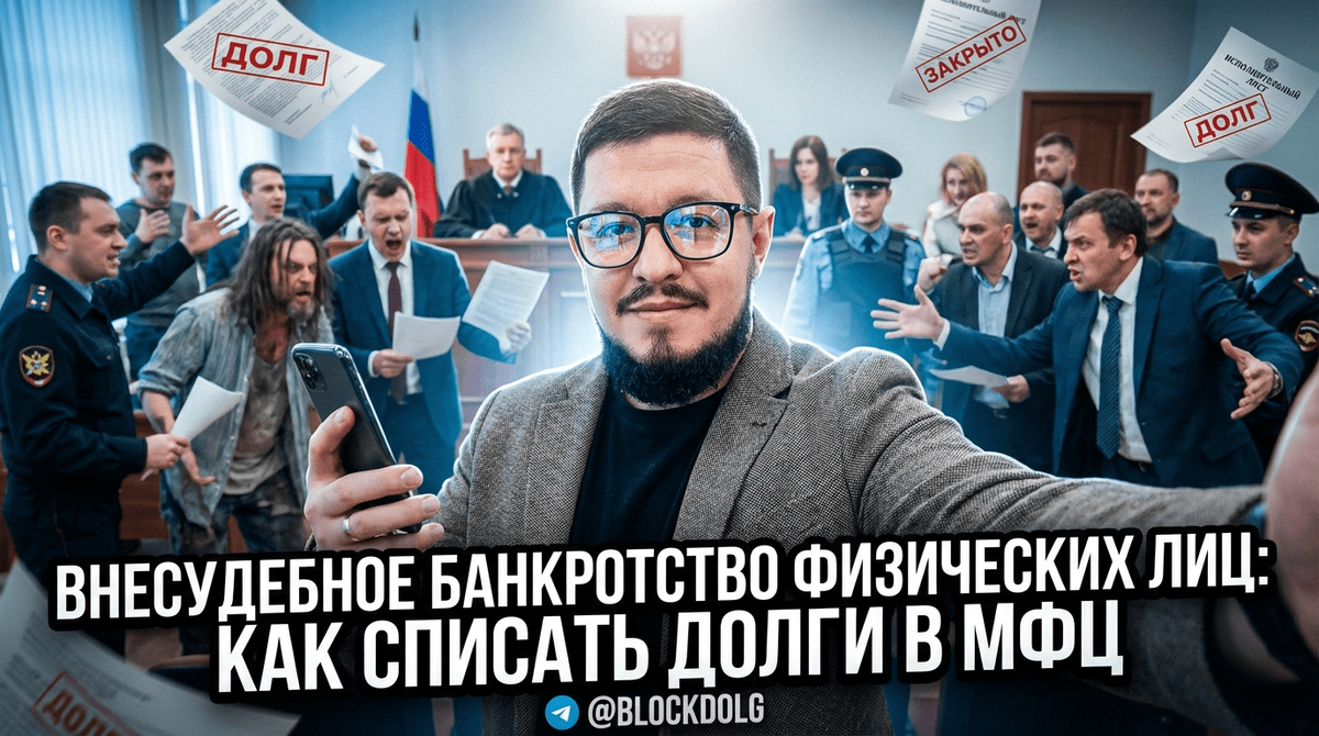    Как оформить банкротство и списать долги через МФЦ Максим