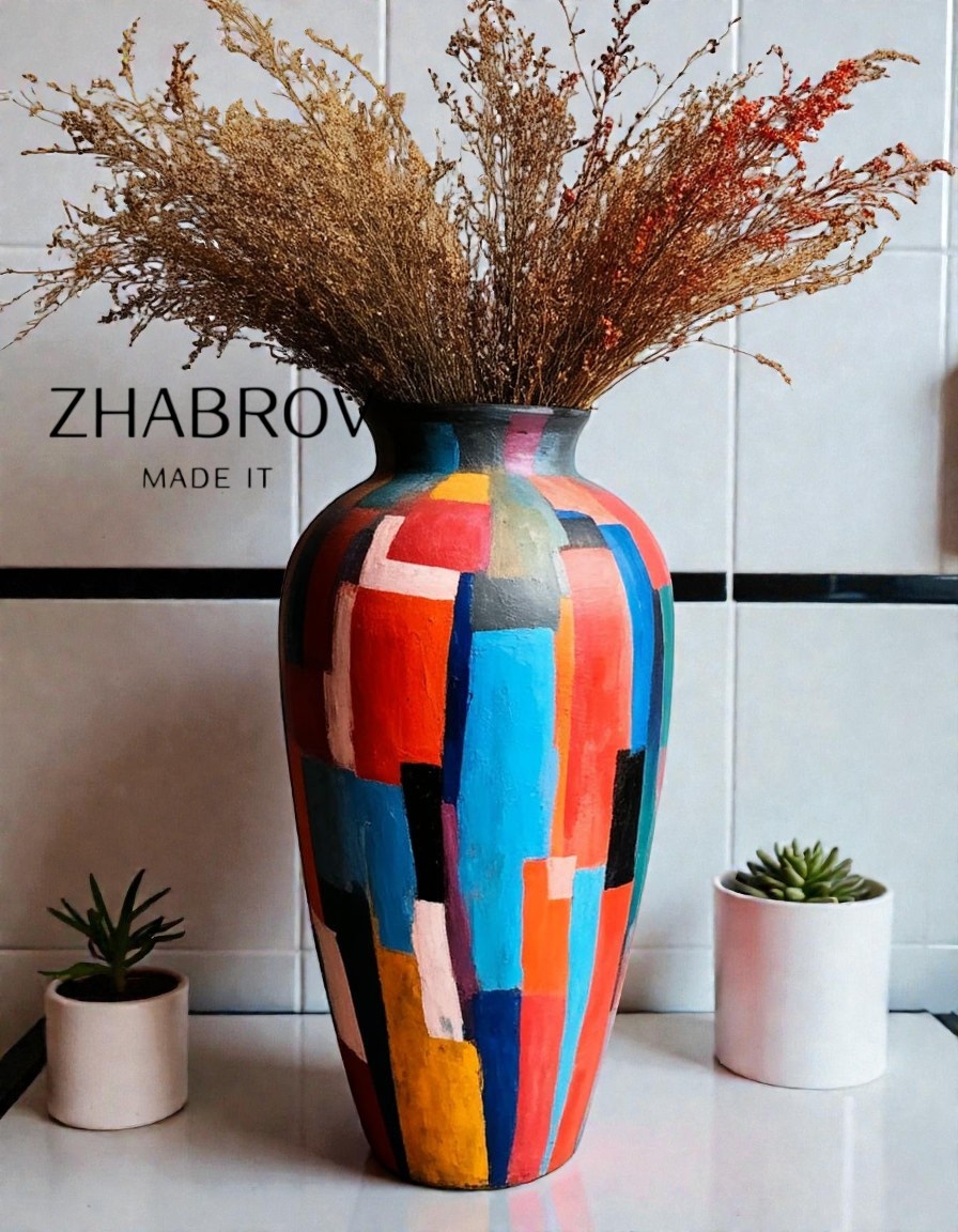 Авторская интерьерная ваза от дизайнера Валерия Жаброва (ZHABROV)