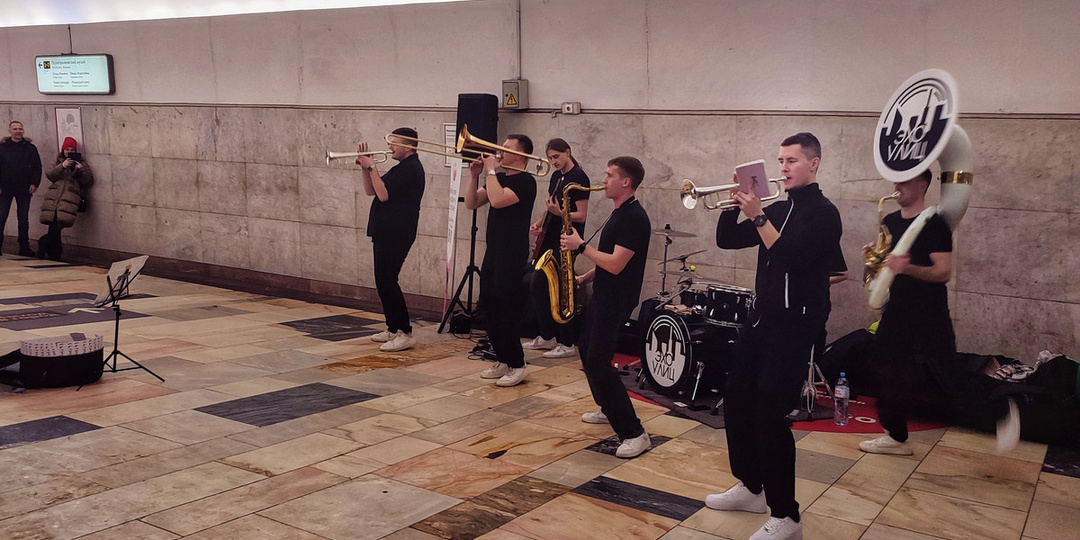 Команда "Эхо улиц" отжигает на Китай-городе