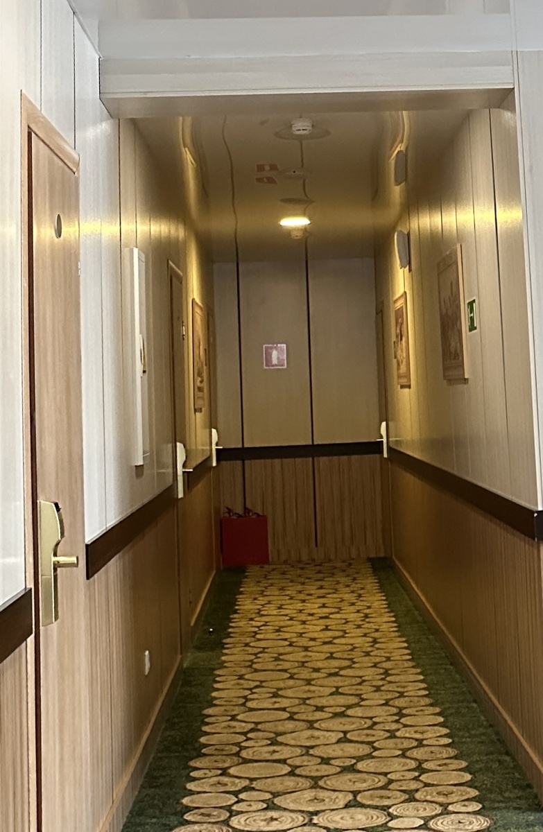 Абсолютно стандартный отель. 