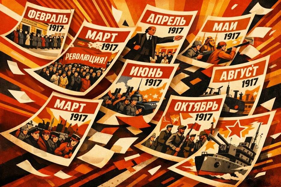 Каждый месяц 1917 года – новый кризис, новая развилка. История не ждала.