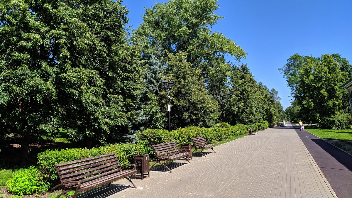 Фото автора. Верхний парк.