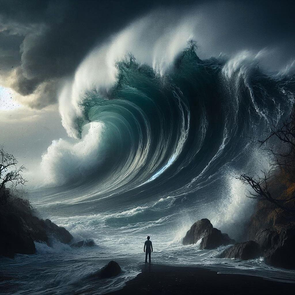 Когда природа показывает свою истинную мощь, что остаётся человеку?