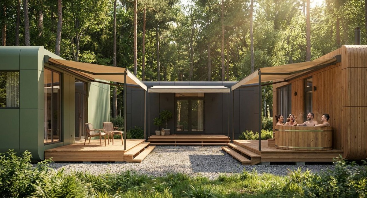 Капсульные дома «33 Богатыря» - посуточная аренда, выгодно