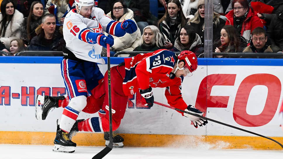 Хоккейный матч ЦСКА – СКА .📷Фото: ХК СКА