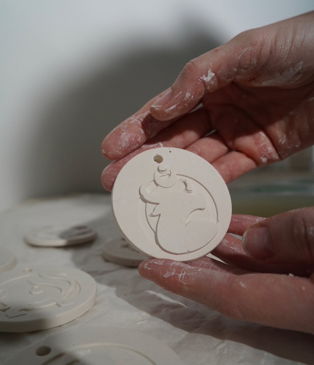 Ароматный гипс SAGE. Процесс производства.