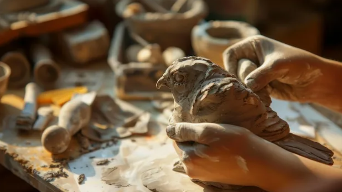 Лепим из глины